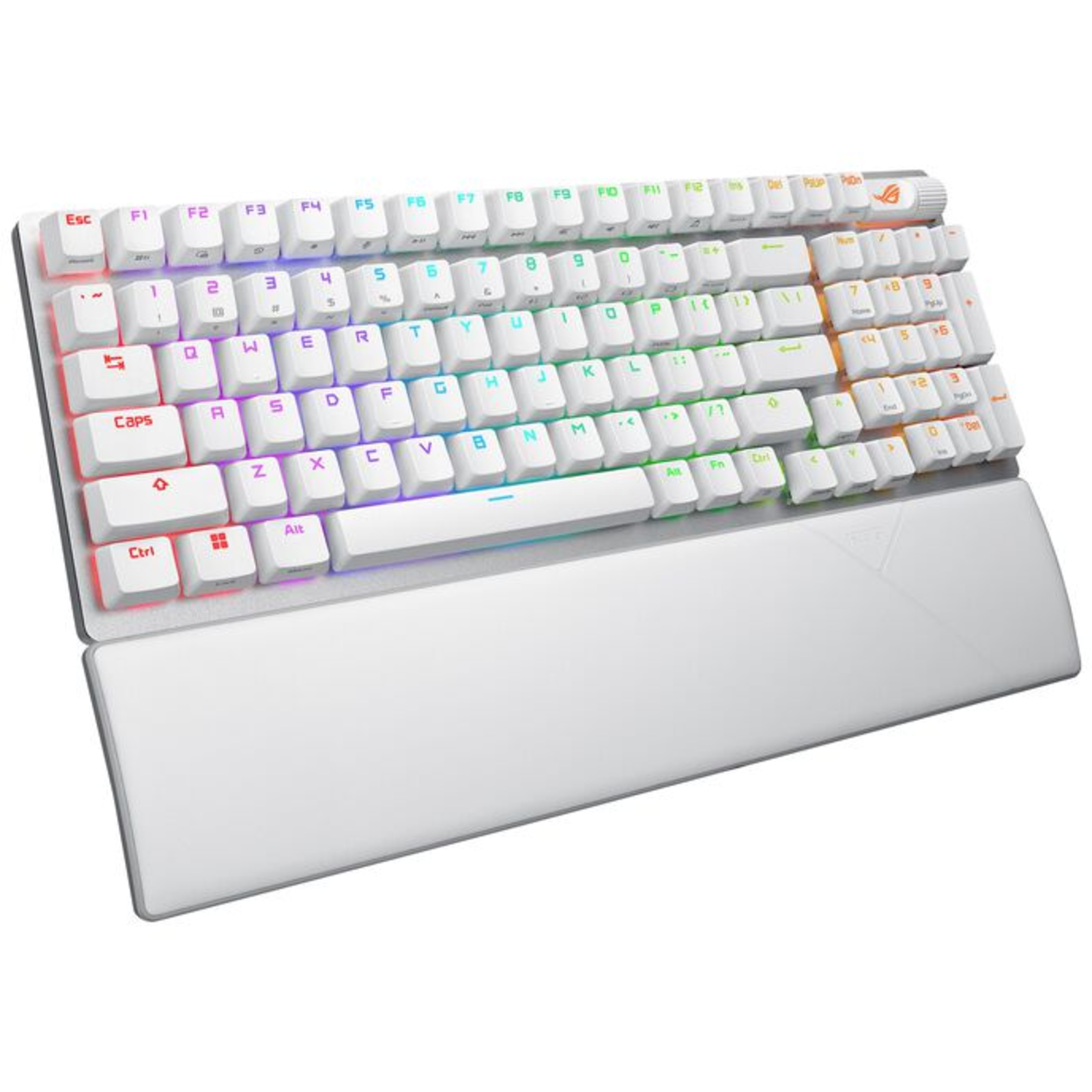 ASUS ROG Strix Scope II 96 Wireless keyboard Gaming USB + RF Wireless + Bluetooth QWERTZ German White