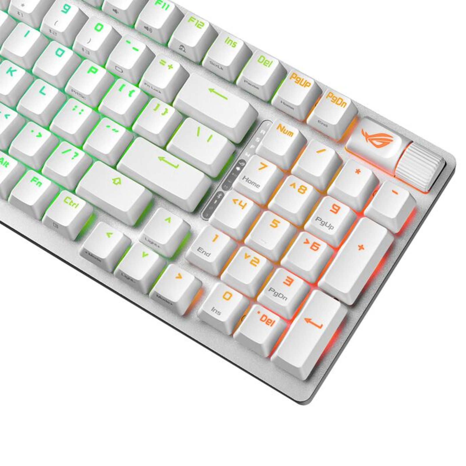 ASUS ROG Strix Scope II 96 Wireless keyboard Gaming USB + RF Wireless + Bluetooth QWERTZ German White