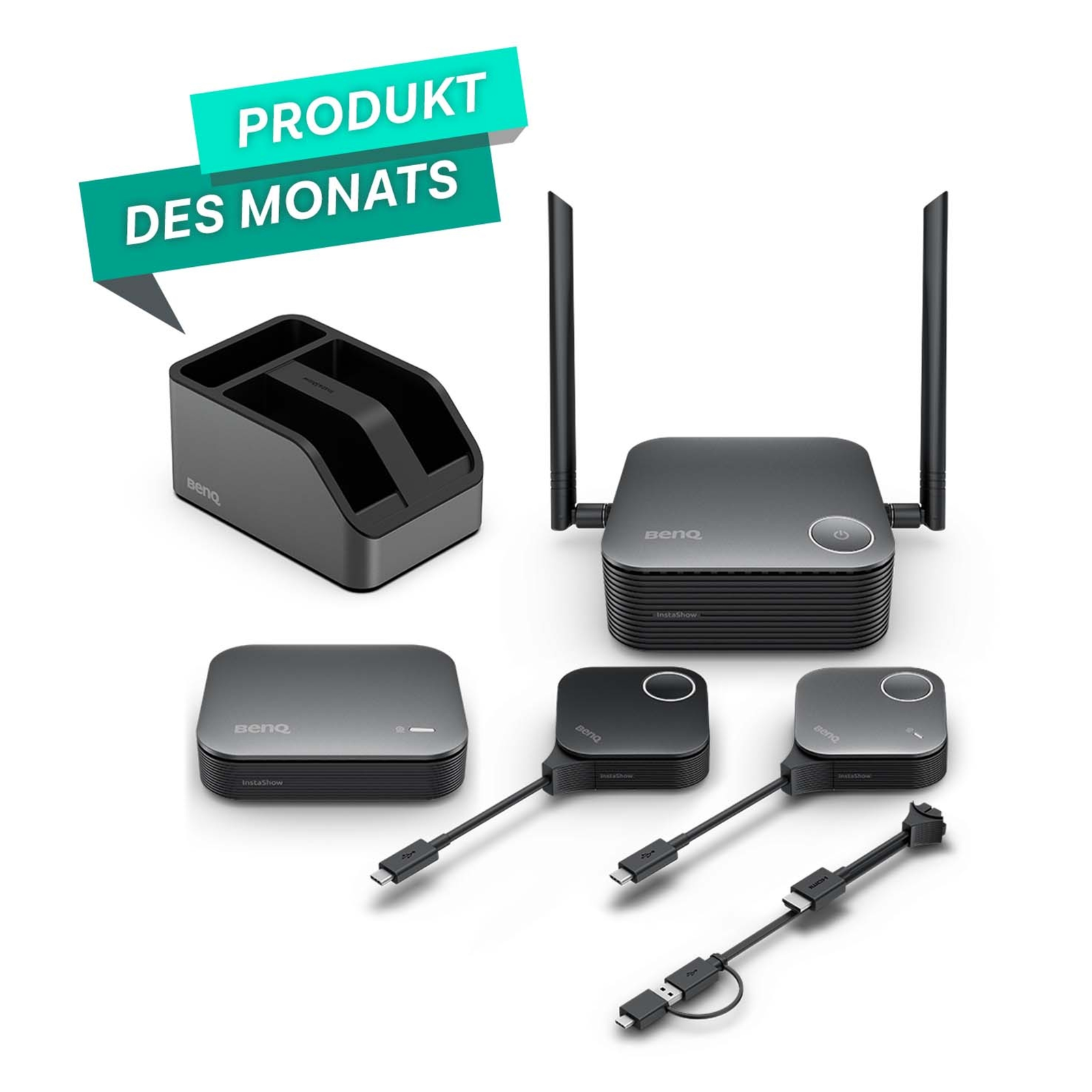 BenQ InstaShow VS25 wireless presentation system HDMI Desktop
