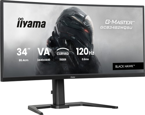 GCB3482WQSU-B1 34IN UWQHD FAST - 1500R 3440X1440 120HZ 21:9 0.6M
