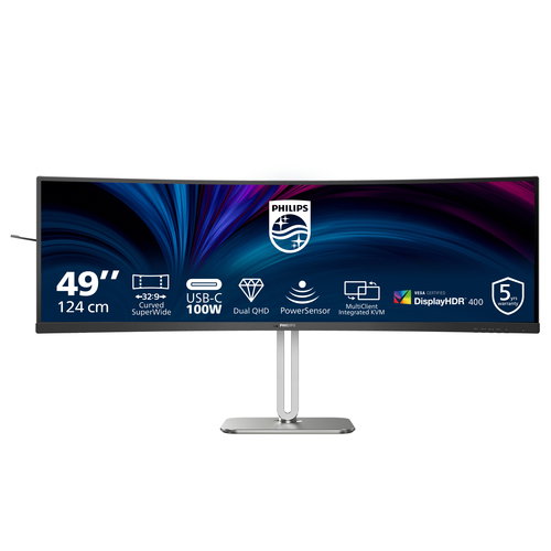 PHILIPS MONITOR 48.8 32:9 75HZ - 5120X1440 HDMIX2 DPX1 USB-C1
