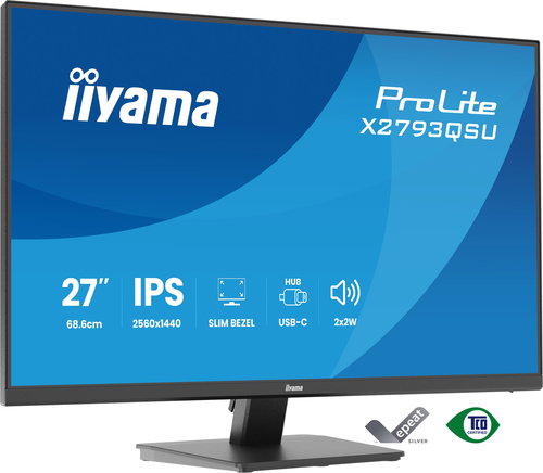 27IN IPS 4-SIDE SLIM BEZEL - 2560X1440 QHD 1MS (MPRT) 350CD/M
