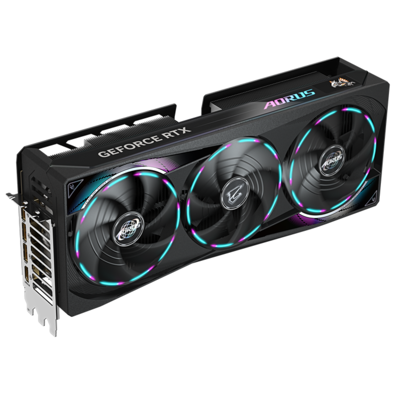 GIGABYTE AORUS GeForce RTX 5070 Ti MASTER 16G Graphics Card - 16GB GDDR7, 256bit, PCI-E 5.0, 2670 MHz Core Clock, 3 x DP 2.1a, 1 x HDMI 2.1b, NVIDIA DLSS 4, GV-N507TAORUS M-16GD