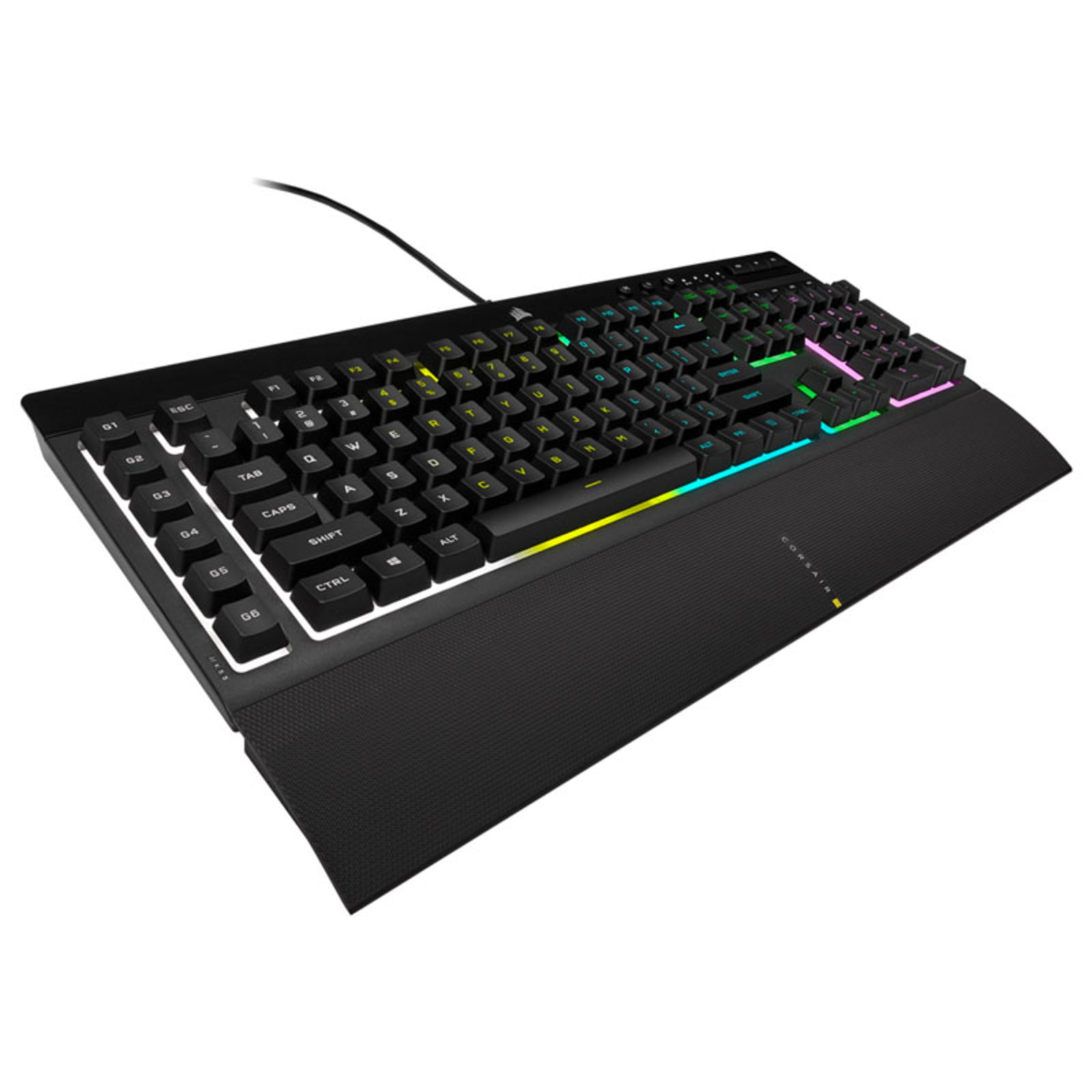 Corsair K55 RGB PRO Gaming Keyboard 5Z RGB Rubber Dome QWERTZ-Layout