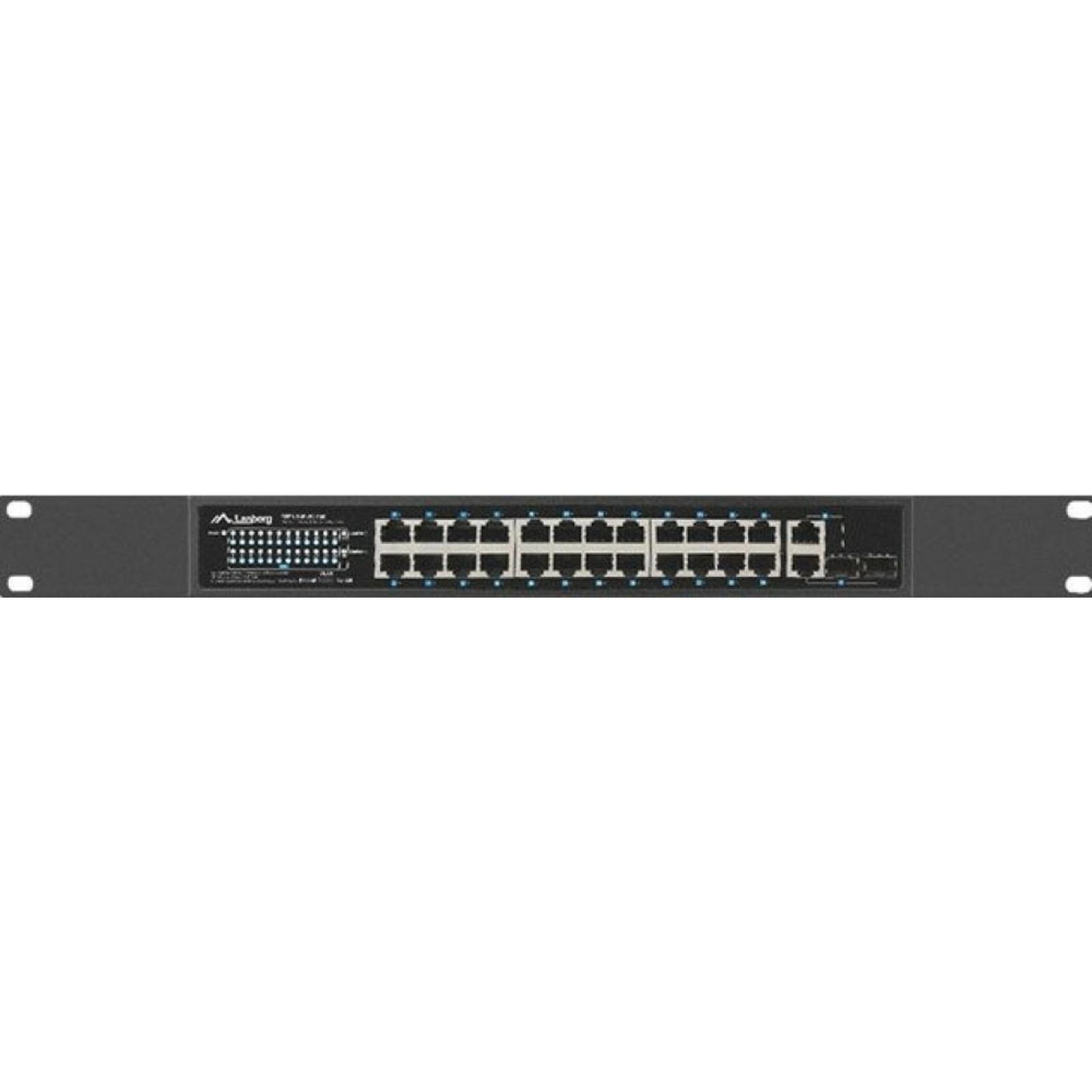 Lanberg Switch 24X 100MB DSP+2X Combo Rack 19