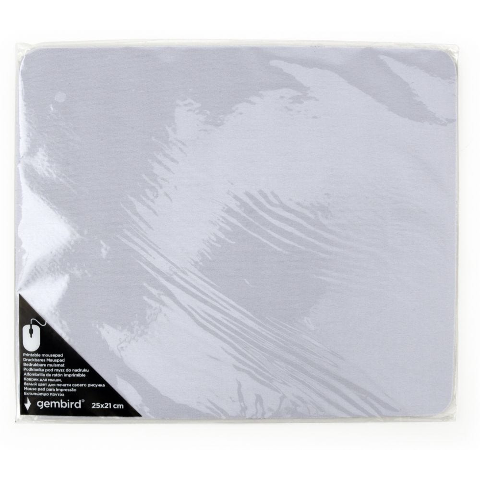 Gembird Mouse Pad Medium White