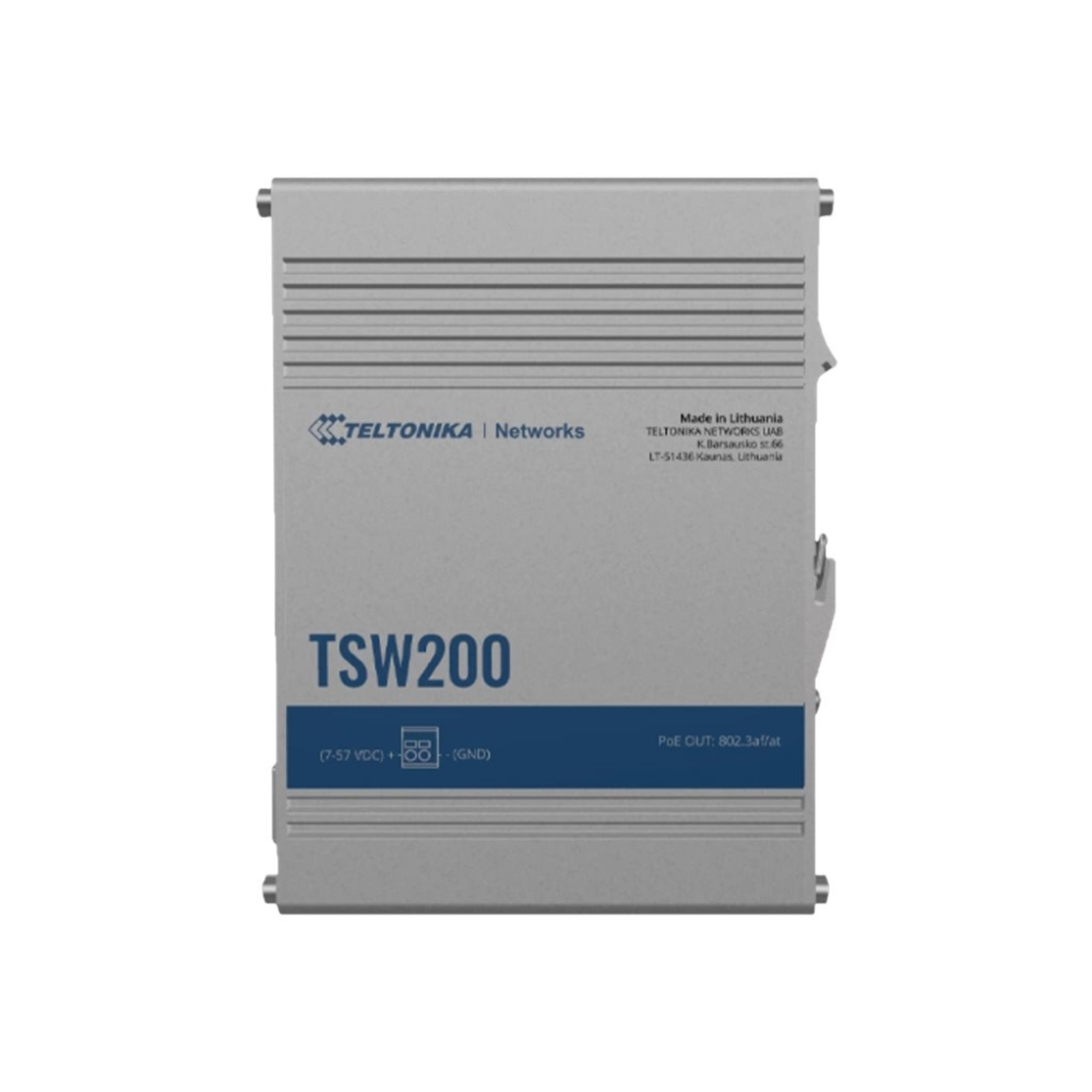 Teltonika Switch Industrial Unmanaged PoE TSW200