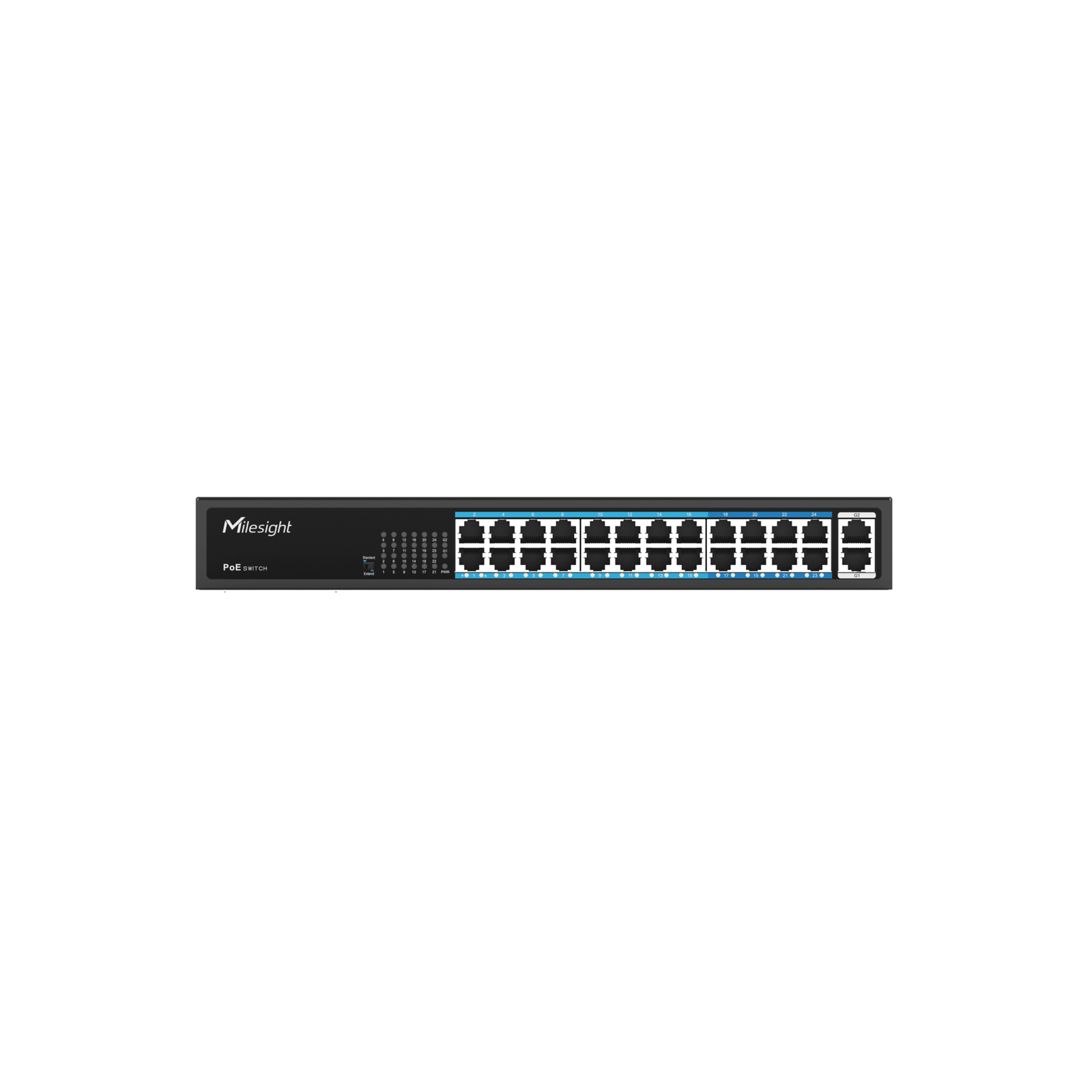 Milesight Industrial PoE Switch 400W MS-S0224-GL