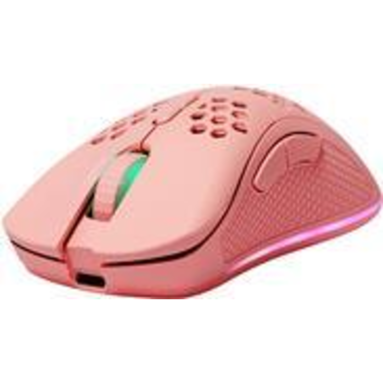 Deltaco PM80 Gaming Mouse Wireless Ultralight RGB Pink