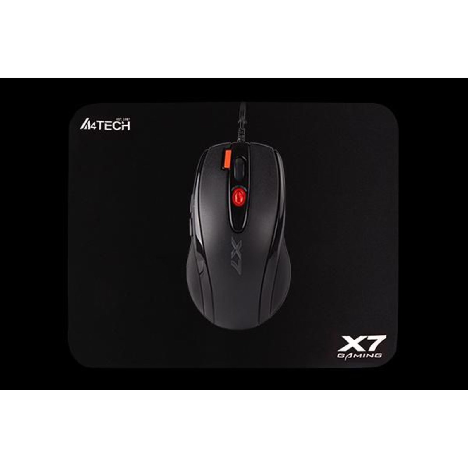 A4Tech X-7120 Ambidextrous USB Type-A 2000 DPI 3ms Black
