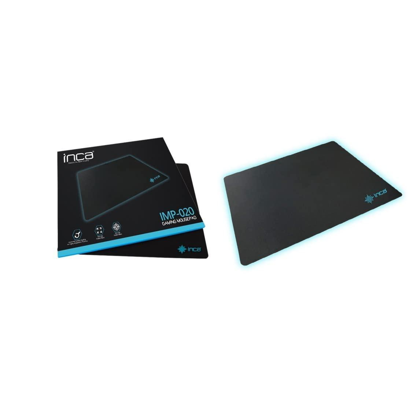 INCA Gaming Mouse Pad IMP-020 270x350x3mm Black