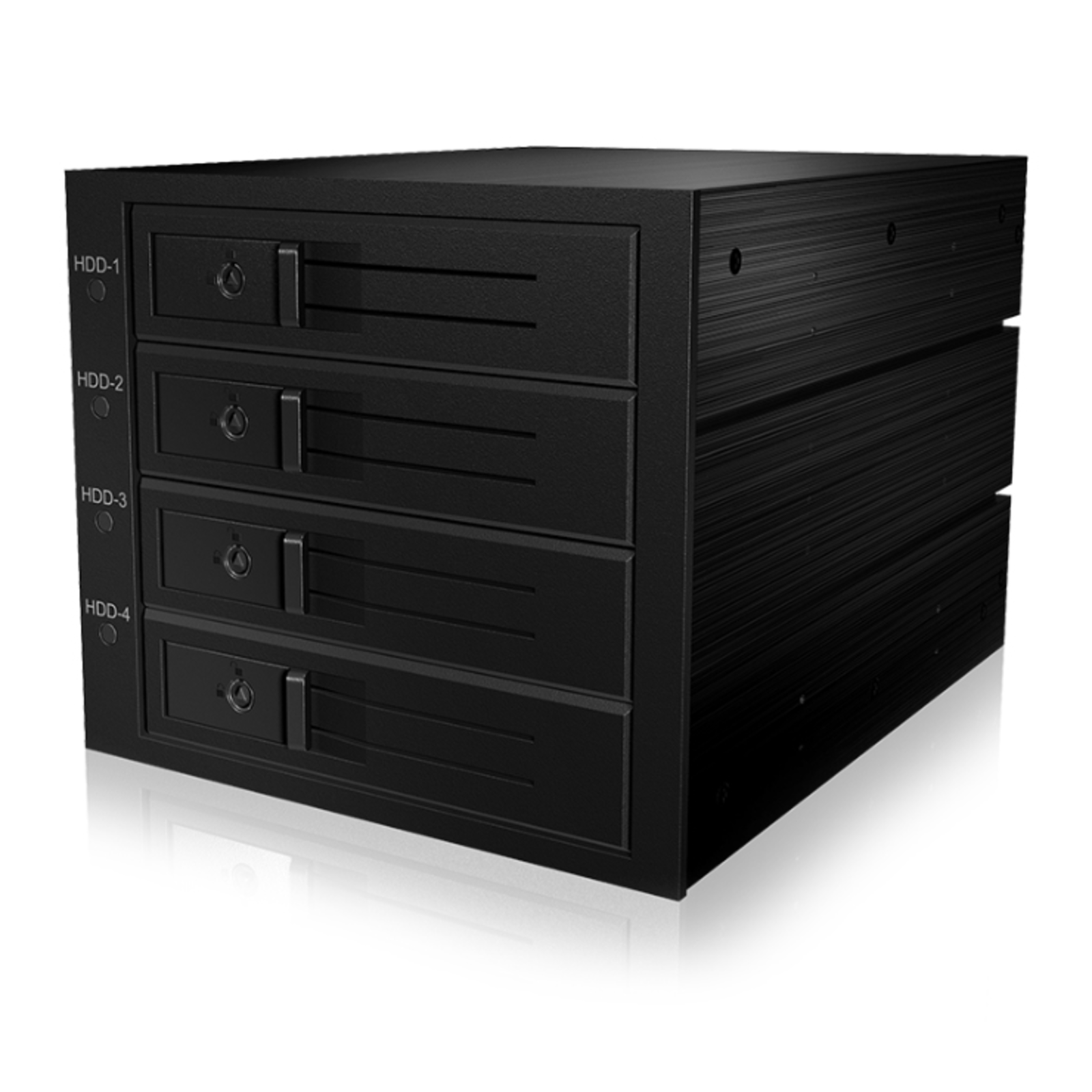 ICY BOX IB-564SAS-12G disk array Black