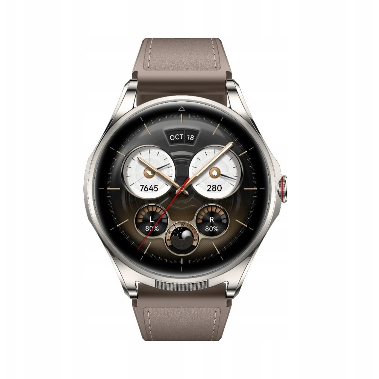 Huawei Watch Buds 2 Libra-B19L Brown Leather Composite Strap