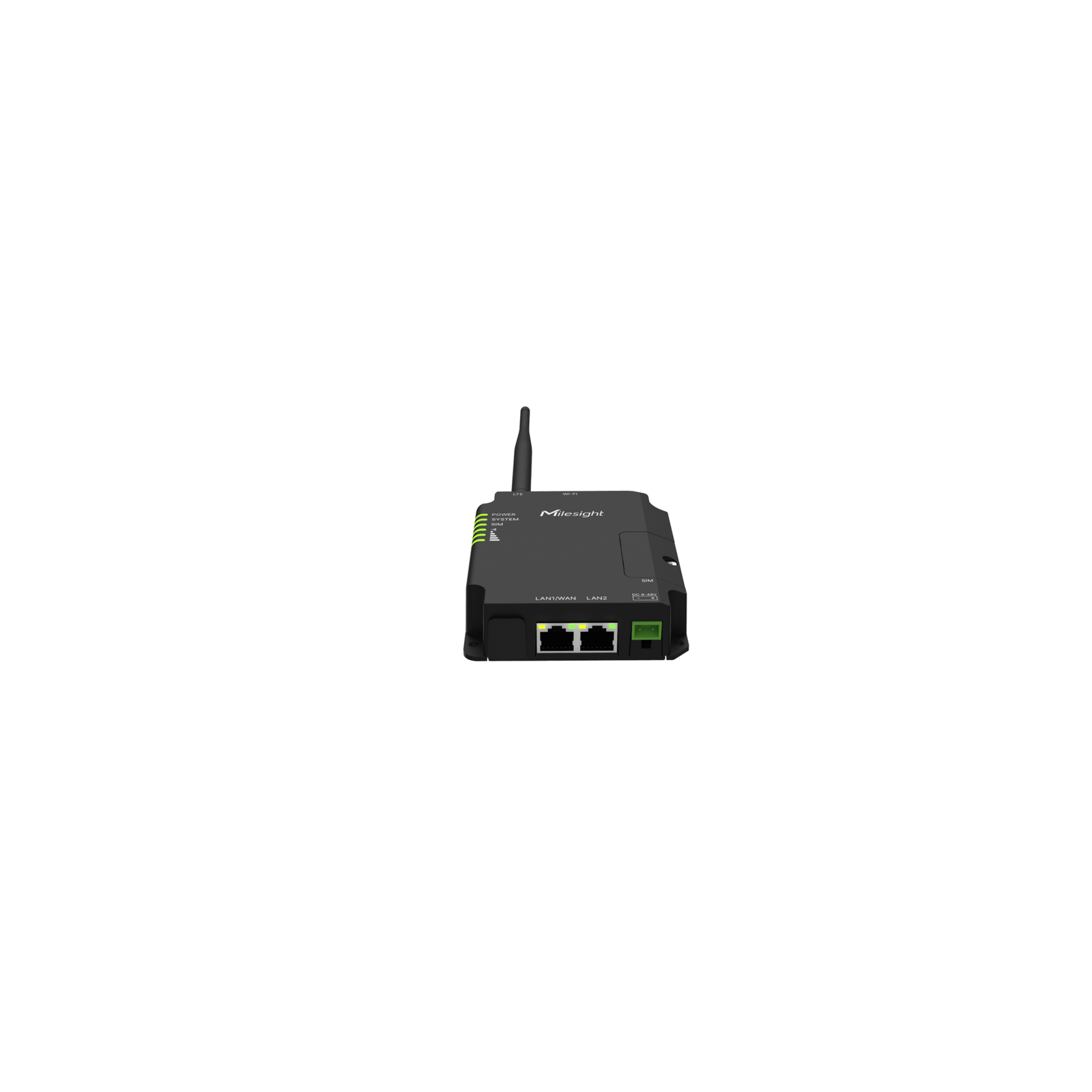 Milesight IoT Industrial Cellular router UR32L-L04EU-P 3G 4G PoE 0.1 Gbps