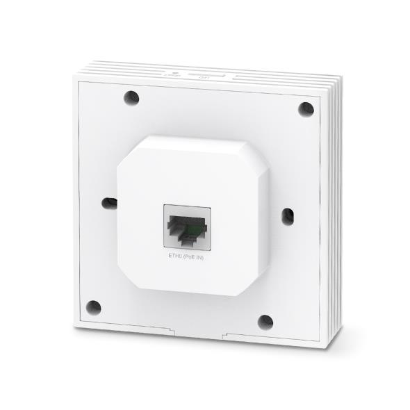 Access Point TP-LINK Omada 3000 Mbps IEEE 802.11a IEEE 802.11b IEEE 802.11g IEEE 802.11n IEEE 802.11ac IEEE 802.11ax 1x10/100/1000M Number of antennas 2 EAP650-WALL