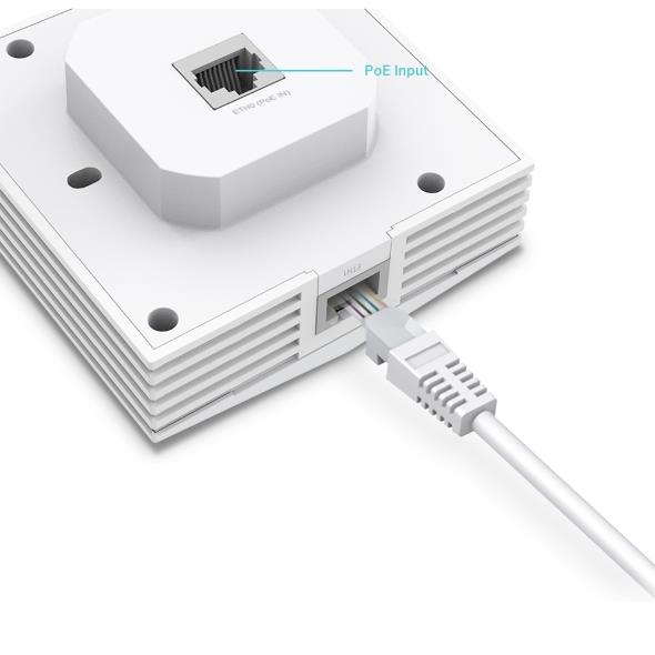 Access Point TP-LINK Omada 3000 Mbps IEEE 802.11a IEEE 802.11b IEEE 802.11g IEEE 802.11n IEEE 802.11ac IEEE 802.11ax 1x10/100/1000M Number of antennas 2 EAP650-WALL
