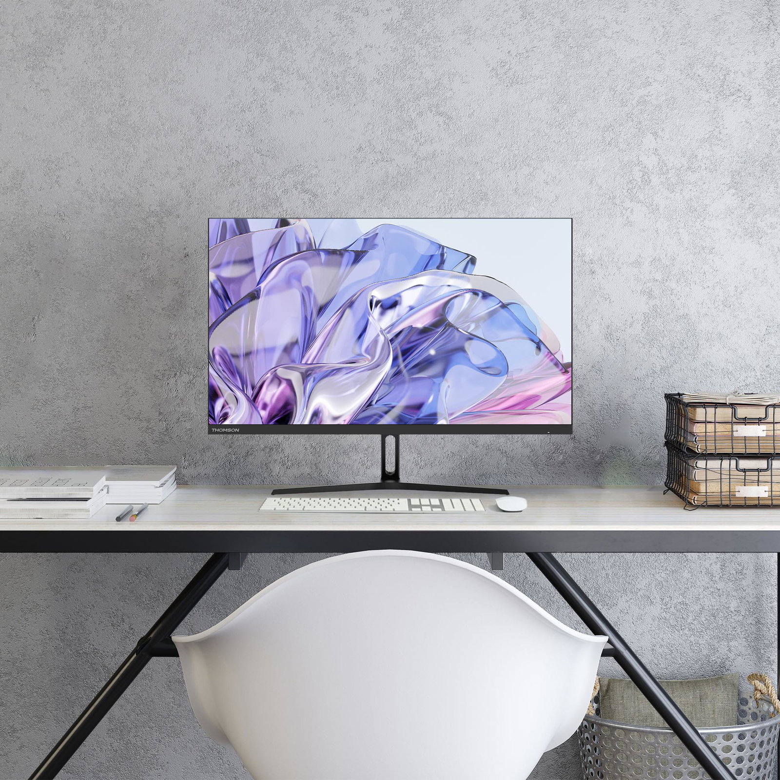 LCD Monitor THOMSON 24 1920 x 1080 pixels Full HD Native aspect ratio 16:9 LED Flat M24FB2Y14