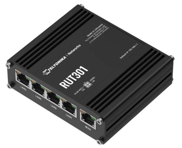 NET ROUTER 10/100M 5PORTS/RUT301 TELTONIKA