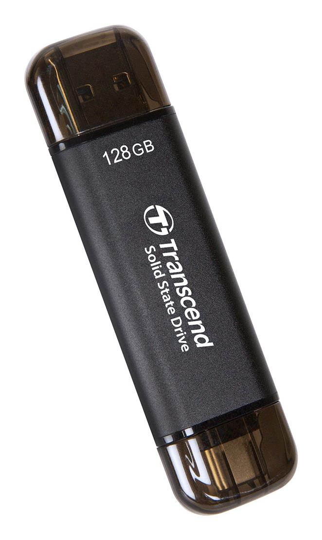 External SSD TRANSCEND ESD310C 128GB USB-C USB 3D NAND TS128GESD310C