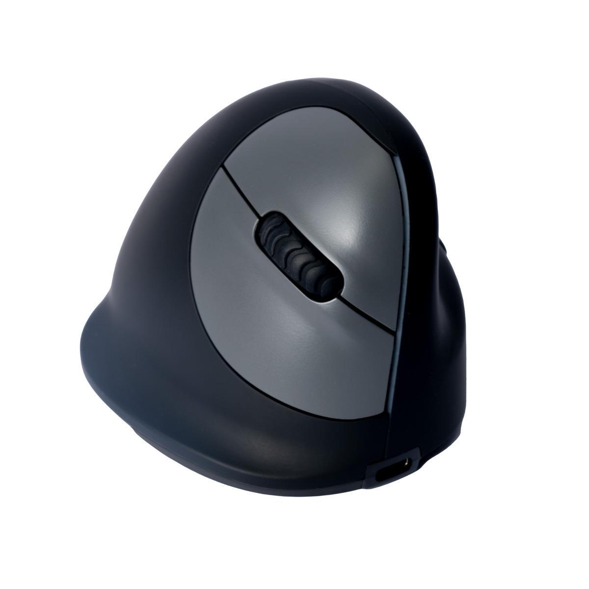 R-Go Tools Ergonomic mouse R-Go HE Break with break software, small (hand size ˂165 mm), right-handed, Wired, black