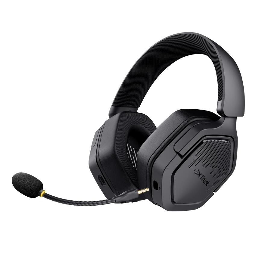 Trust GXT 493PS Carus Headset Wired & Wireless Head-band Gaming Bluetooth Black