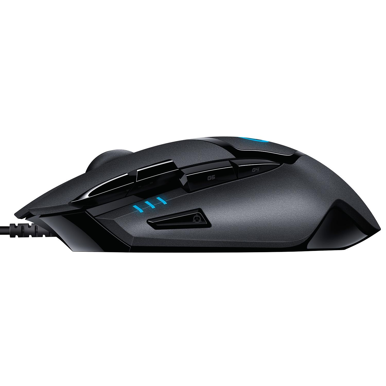 MOUSE USB OPTICAL G402/BLACK 910-004068 LOGITECH