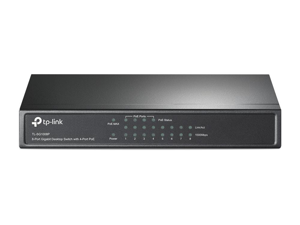 Switch TP-LINK 8x10Base-T 100Base-TX 1000Base-T TL-SG1008P