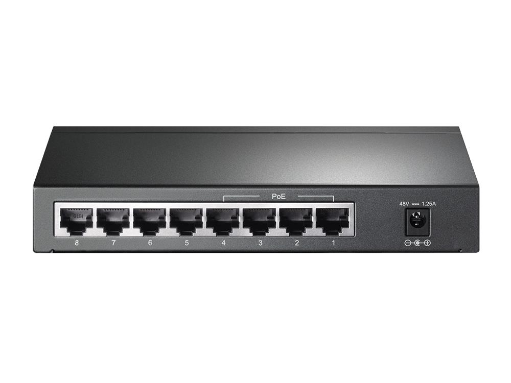 Switch TP-LINK 8x10Base-T 100Base-TX 1000Base-T TL-SG1008P