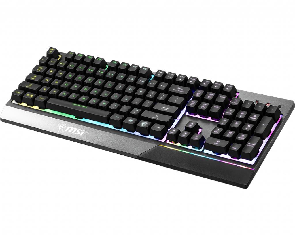 MSI Vigor GK30 keyboard Gaming USB QWERTY US International Black