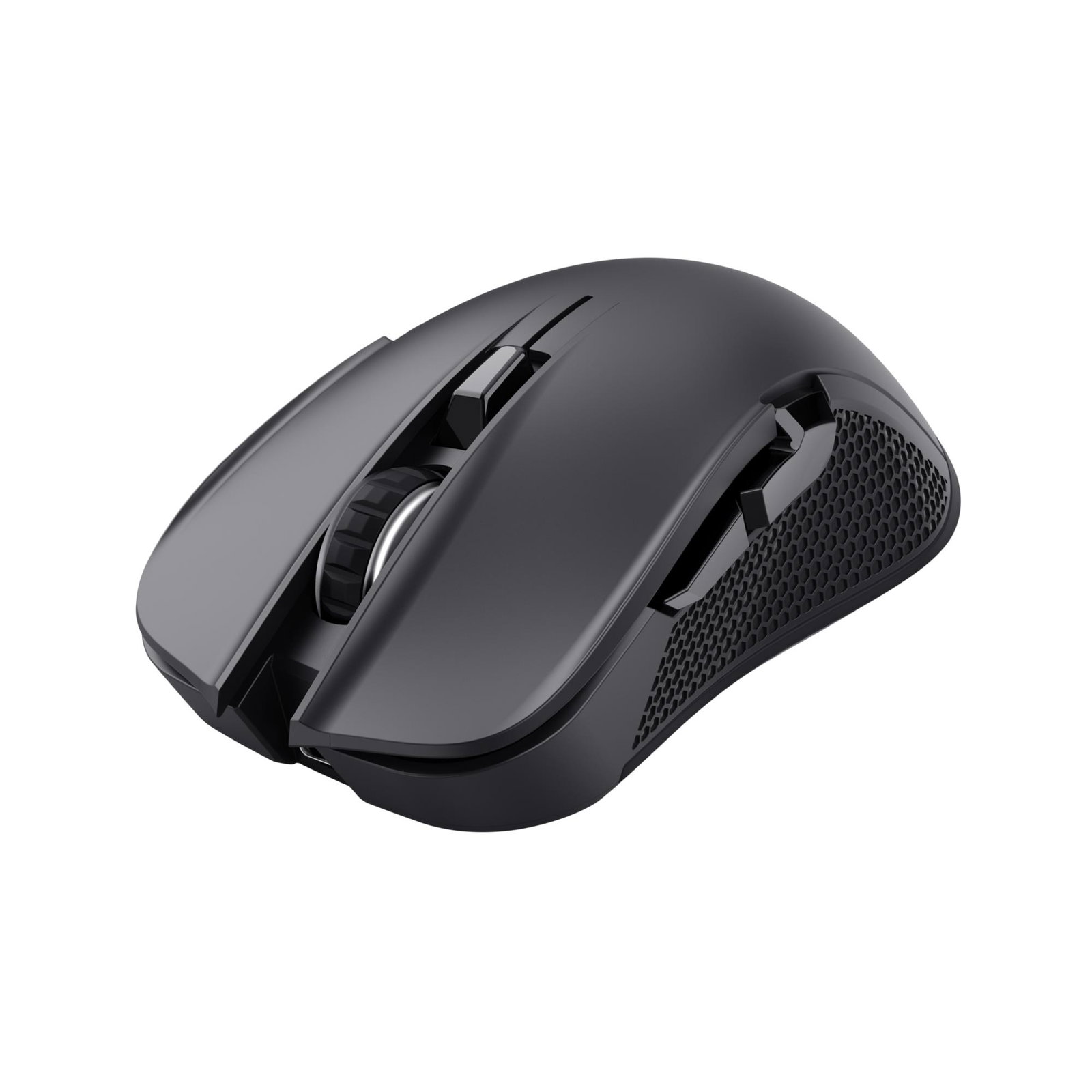 Trust GXT 931 Ybar Wireless Multi-Device Gaming Mouse – Bluetooth, 2.4 GHz, 7200 DPI, RGB, Black