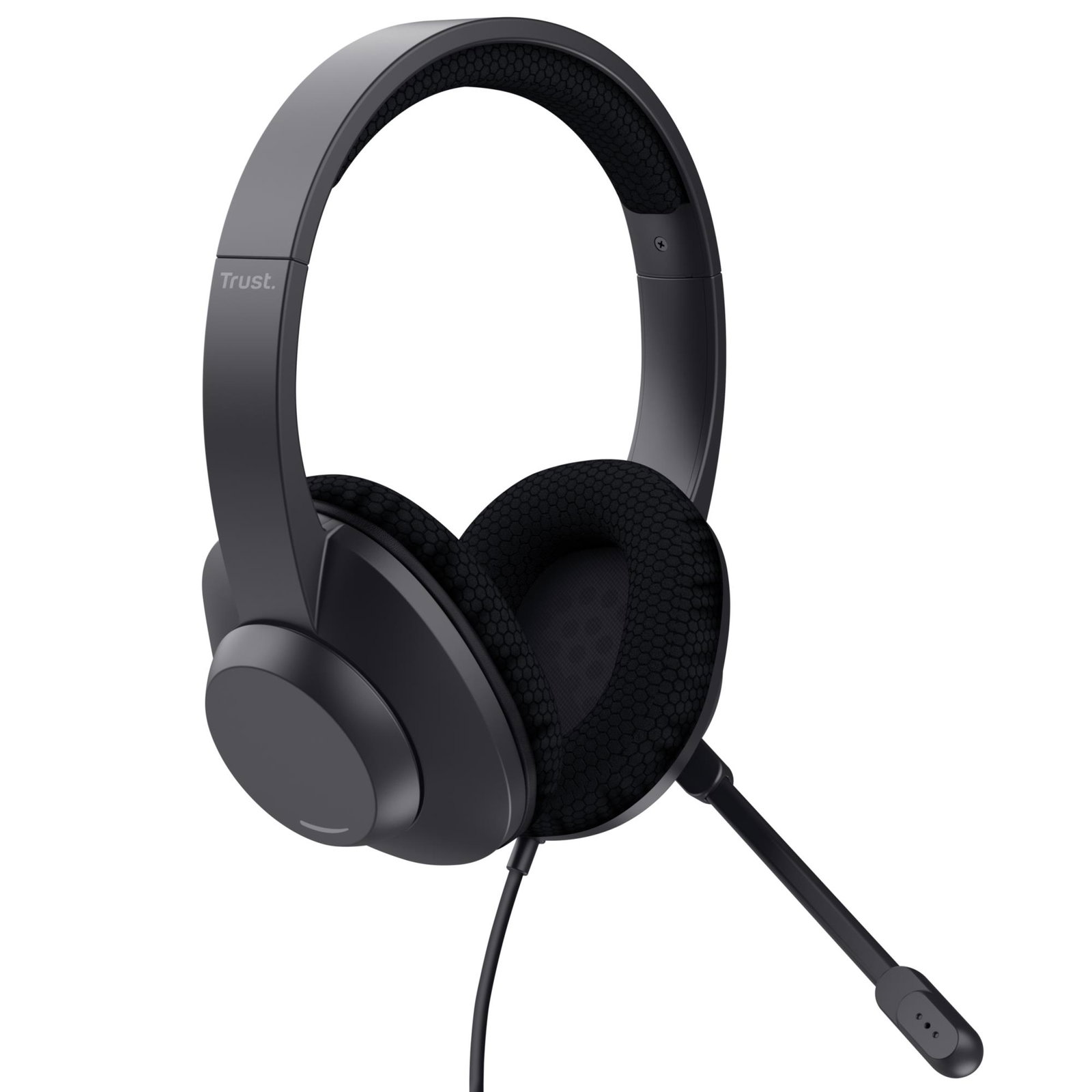 Trust Ayda Max Headset Wired Head-band Calls/Music USB Type-C / USB Type-A Black