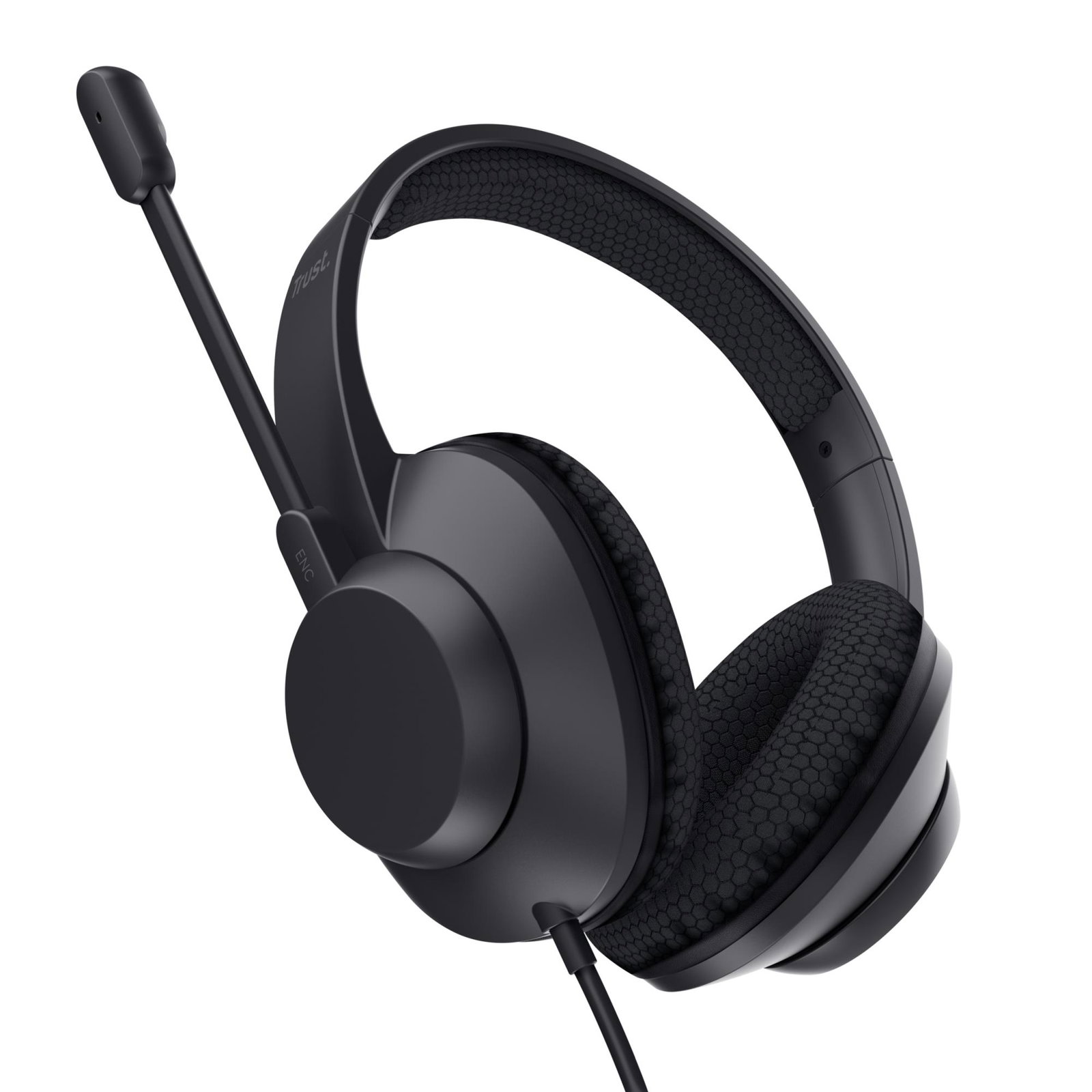 Trust Ayda Max Headset Wired Head-band Calls/Music USB Type-C / USB Type-A Black