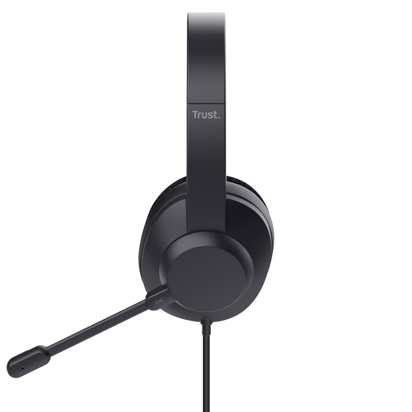 Trust Ayda Max Headset Wired Head-band Calls/Music USB Type-C / USB Type-A Black