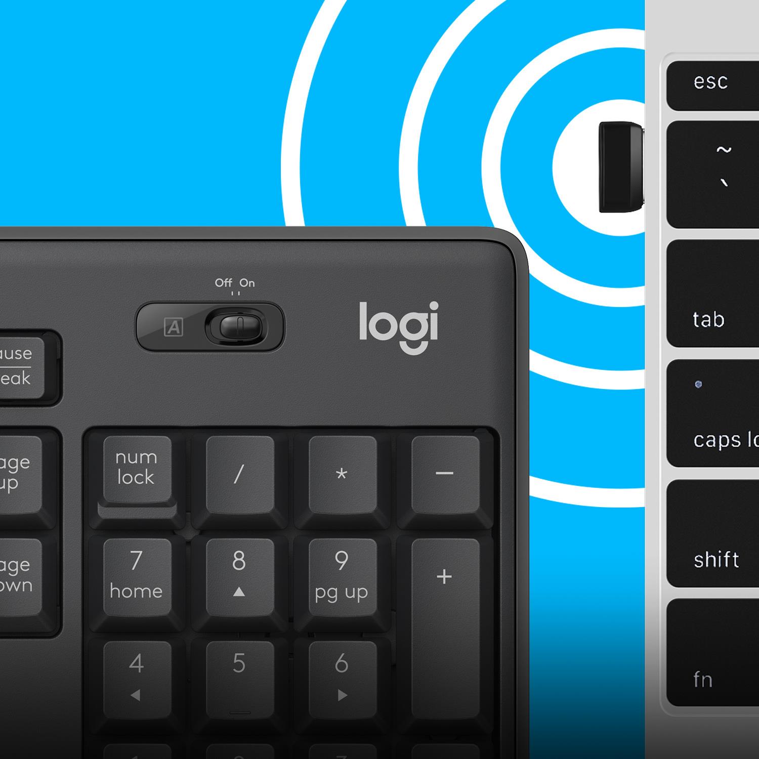 KEYBOARD +MOUSE COMBO MK295/ENG 920-009800 LOGITECH