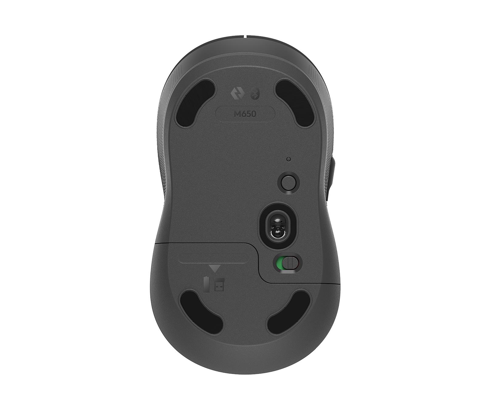 MOUSE USB OPTICAL WRL M650/GRAPHITE 910-006253 LOGITECH