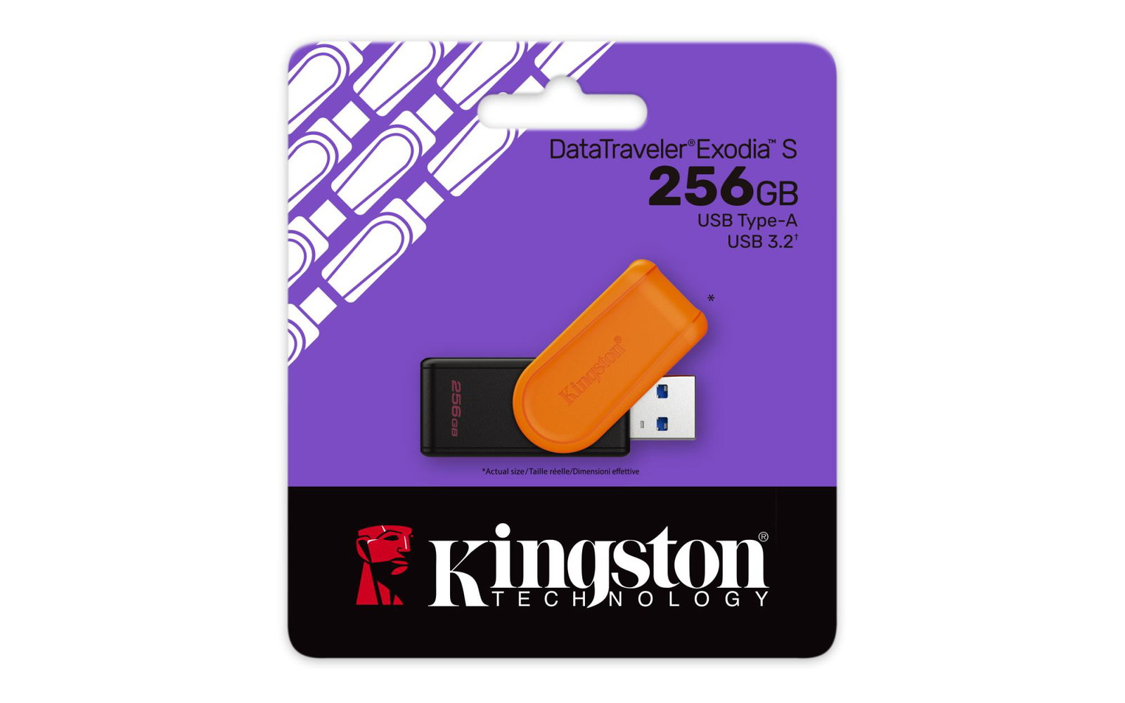 MEMORY DRIVE FLASH USB3.2/256GB DTXS/256GB KINGSTON