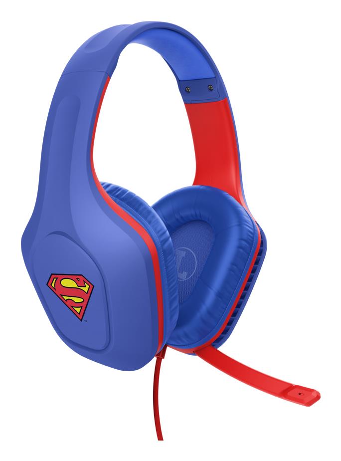 Trust GXT 415SM Zirox Headset Wired Head-band Gaming Blue, Red