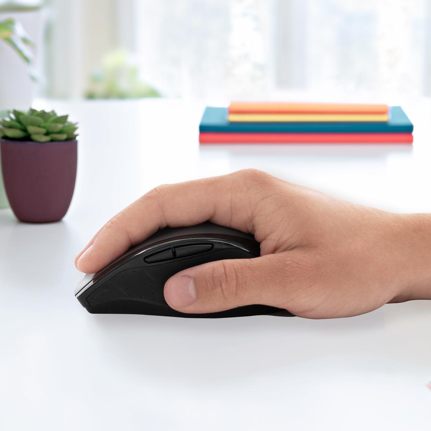 MOUSE USB LASER WRL M705/BLACK 910-006034 LOGITECH