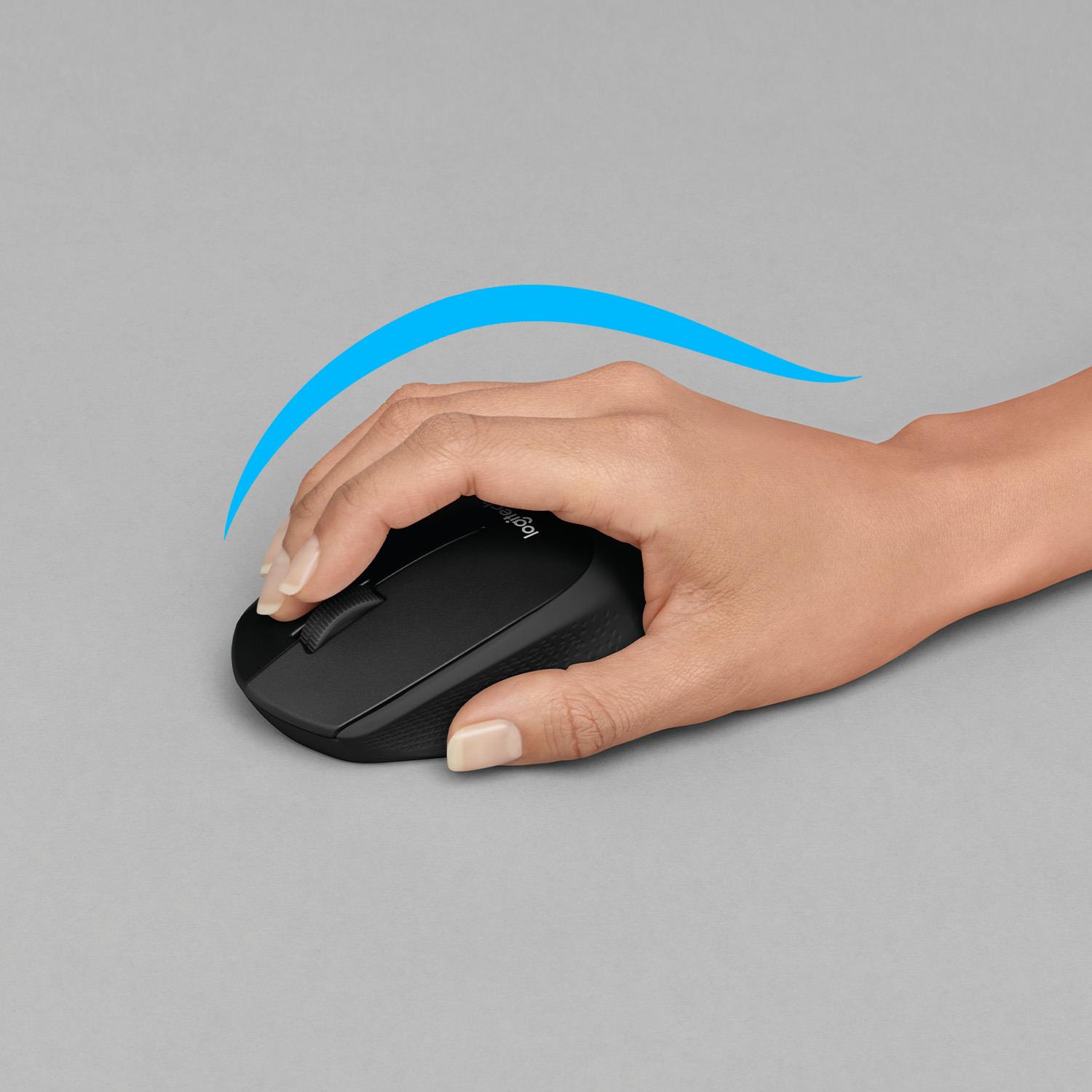 MOUSE USB OPTICAL WRL B330/SILENT 910-004913 LOGITECH