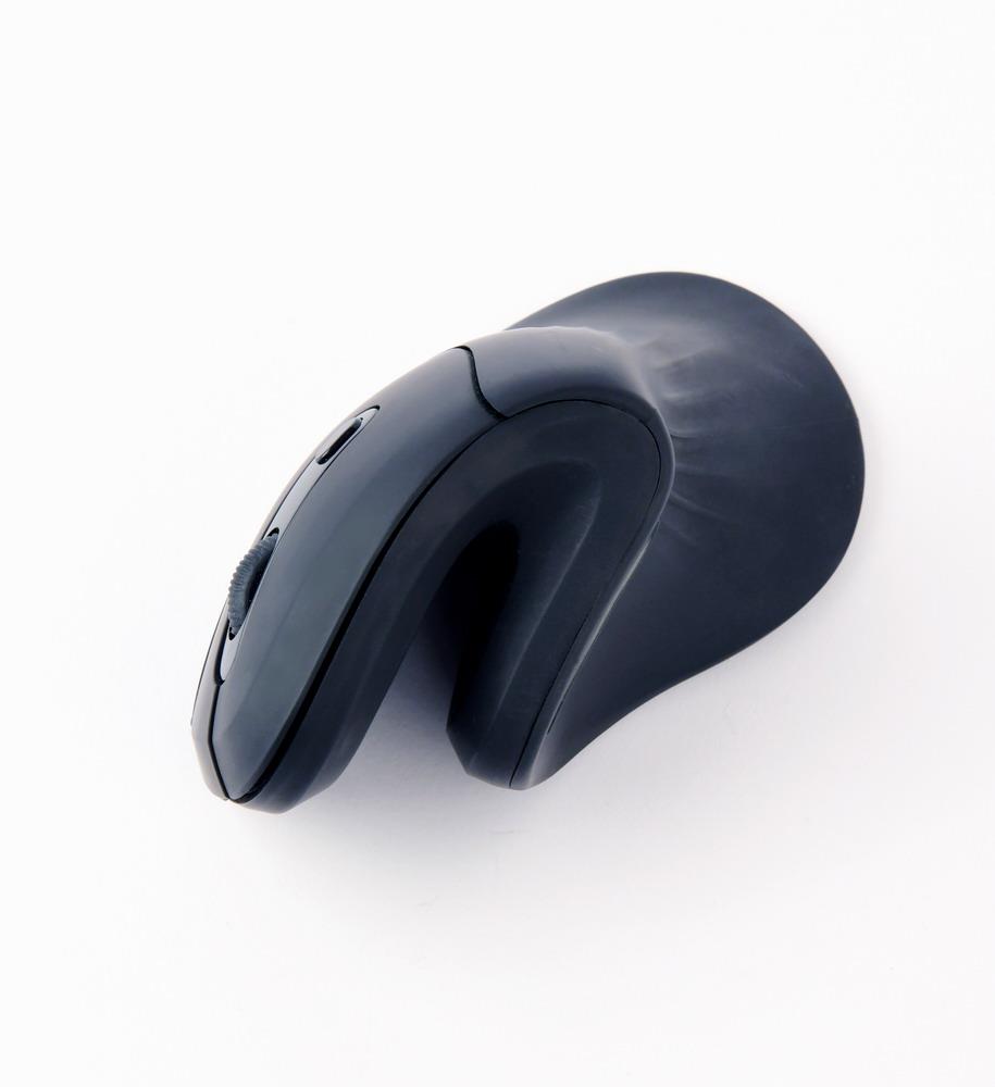 MOUSE USB OPTICAL WRL BLACK/ERGONOMIC MUSW-ERGO-03 GEMBIRD