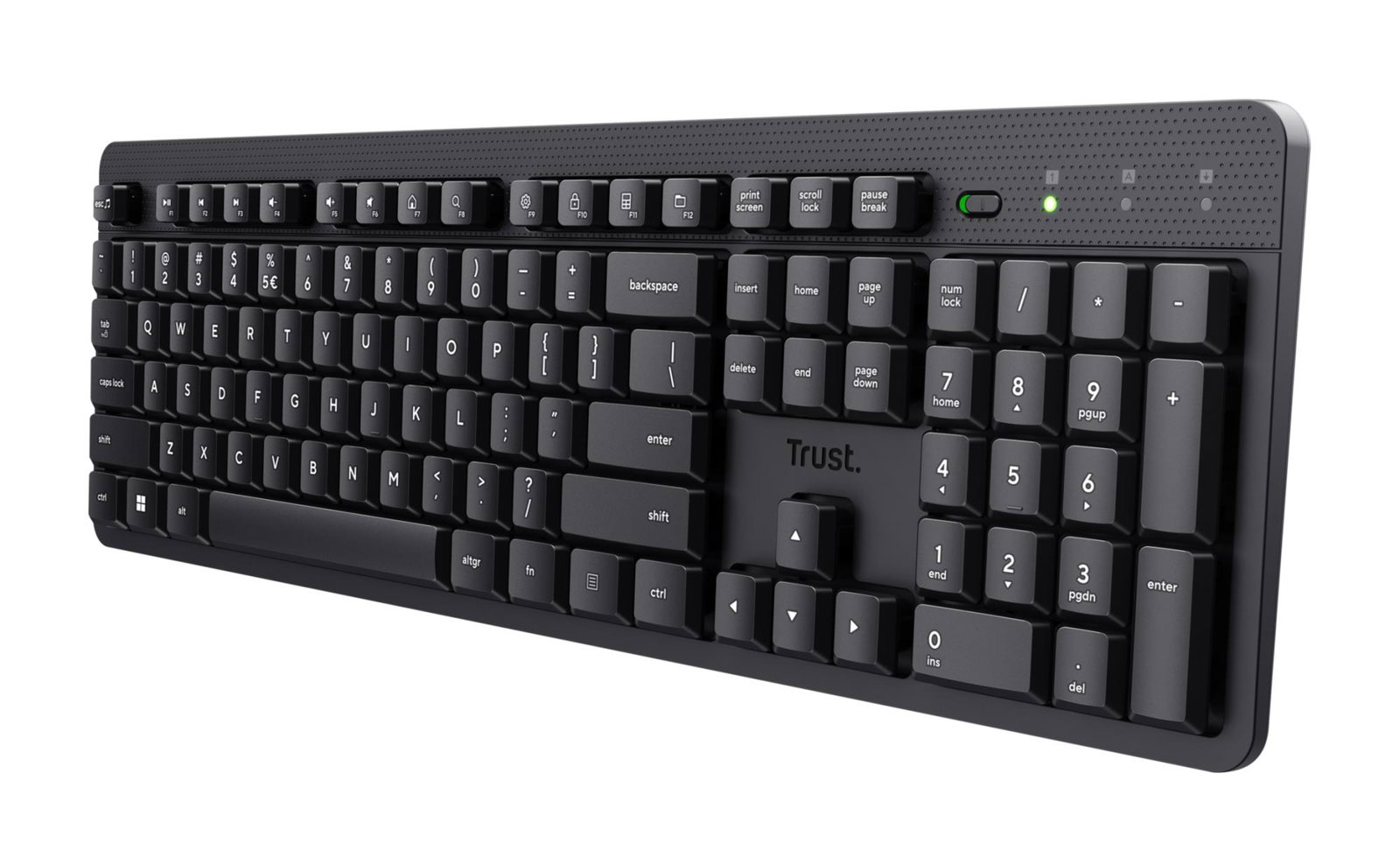 Trust Ody II keyboard Office RF Wireless QWERTY US English Black