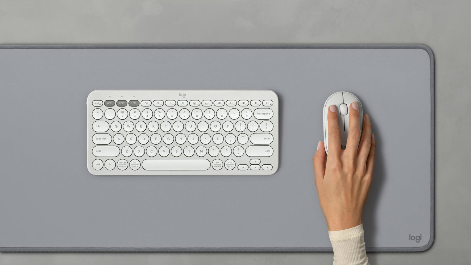 MOUSE USB OPTICAL WRL M350S/WHITE 910-007013 LOGITECH