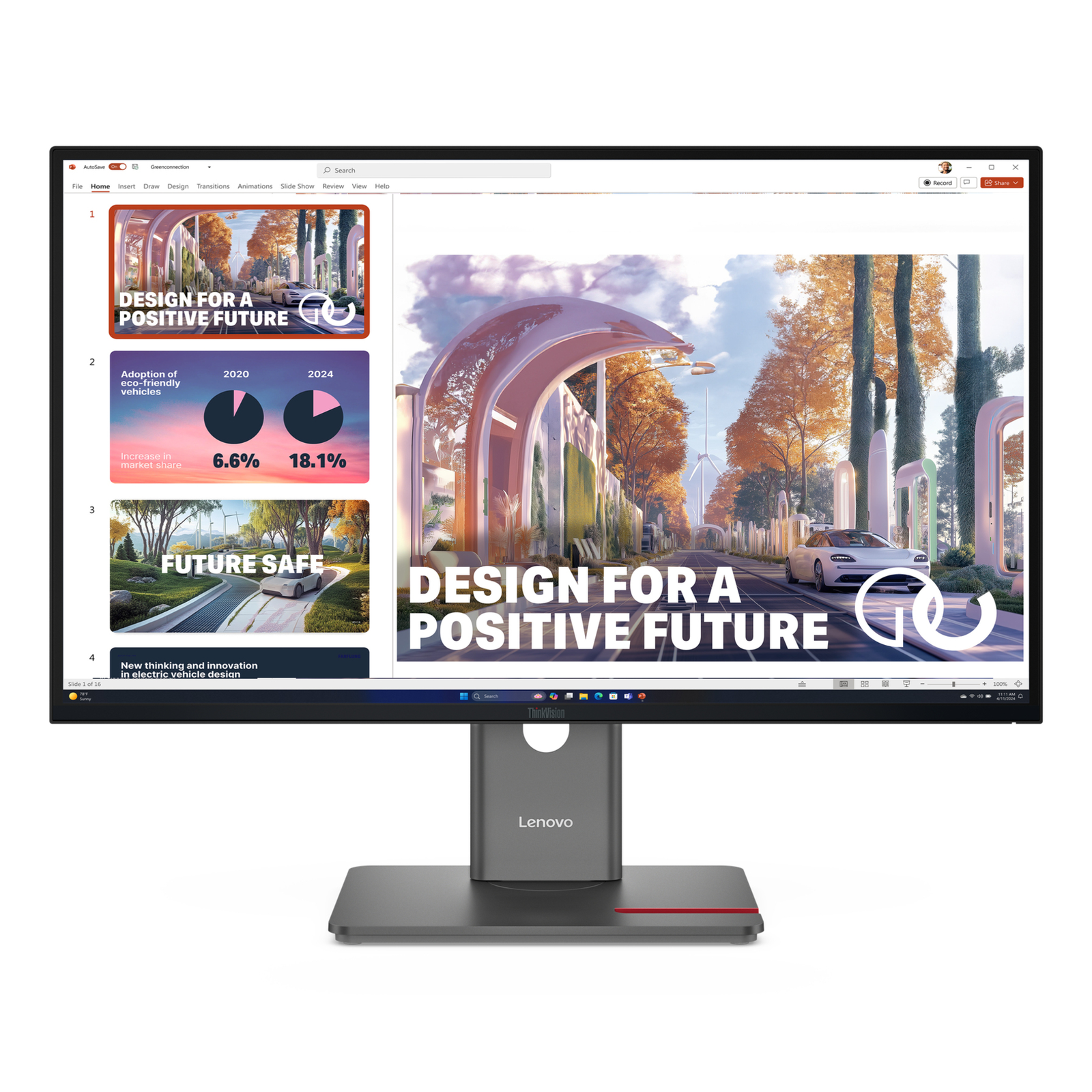 Lenovo ThinkVision P27QD-40 27 Monitor