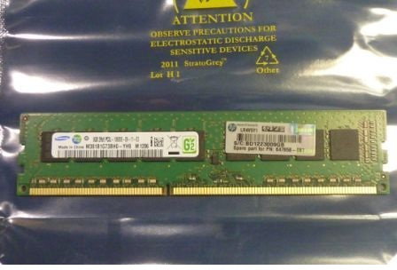 HPE SPS-DIMM 8GB PC3L 10600E 512mx8 IPL