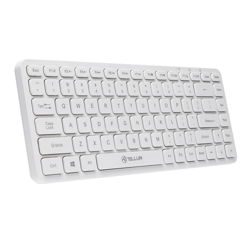 Tellur Mini Wireless Keyboard White