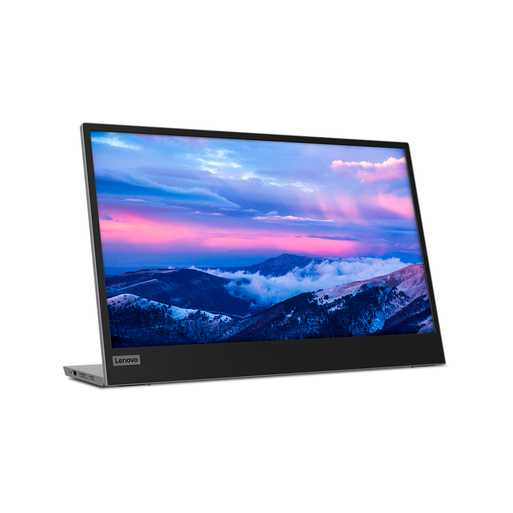 Lenovo L152 LED-Monitor 15,6inch Portable 1920 X 1080 Full HD IPS 250 2x USB-C Raven Black