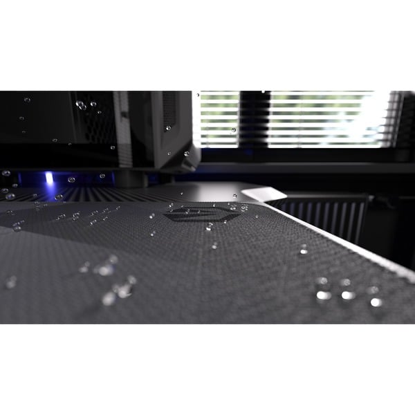 ENDORFY Crystal Black XL, Gaming-mousepad - black/gray