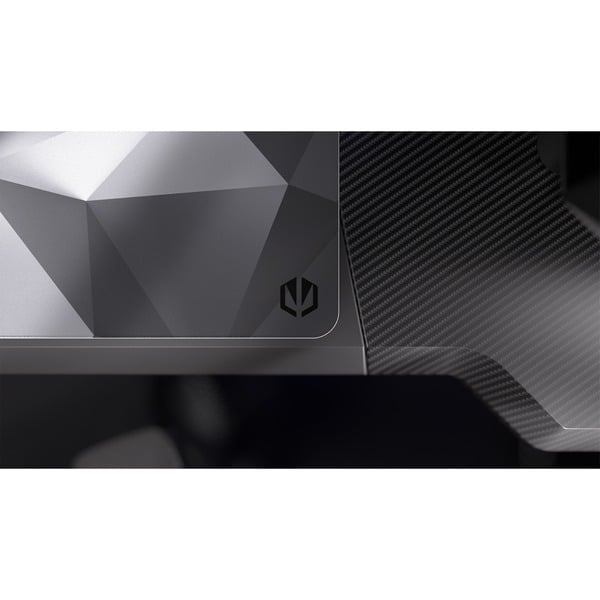 ENDORFY Crystal Black XL, Gaming-mousepad - black/gray