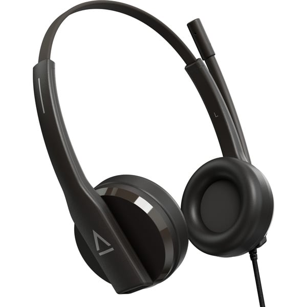 Creative HS-230, Headset - black, 3,5 mm Klinke, USB-A