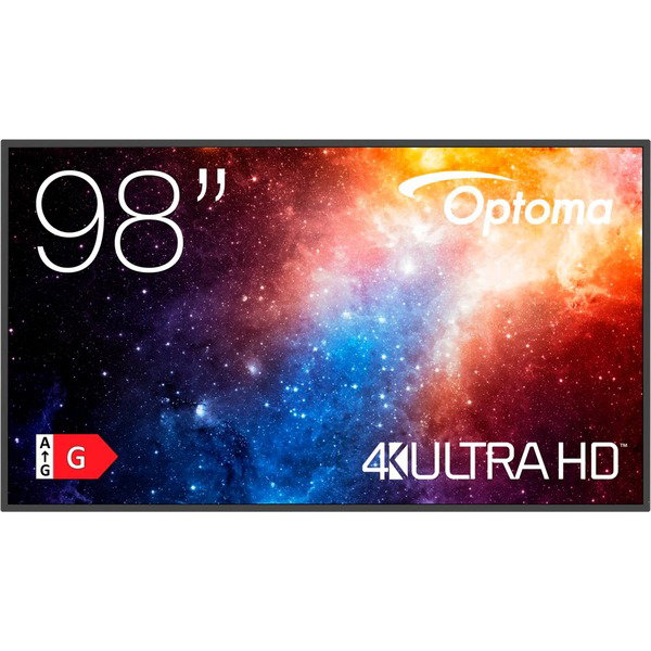 Optoma N3981K, Public Display - black, UltraHD/4K, HDMI, MediaPlayer